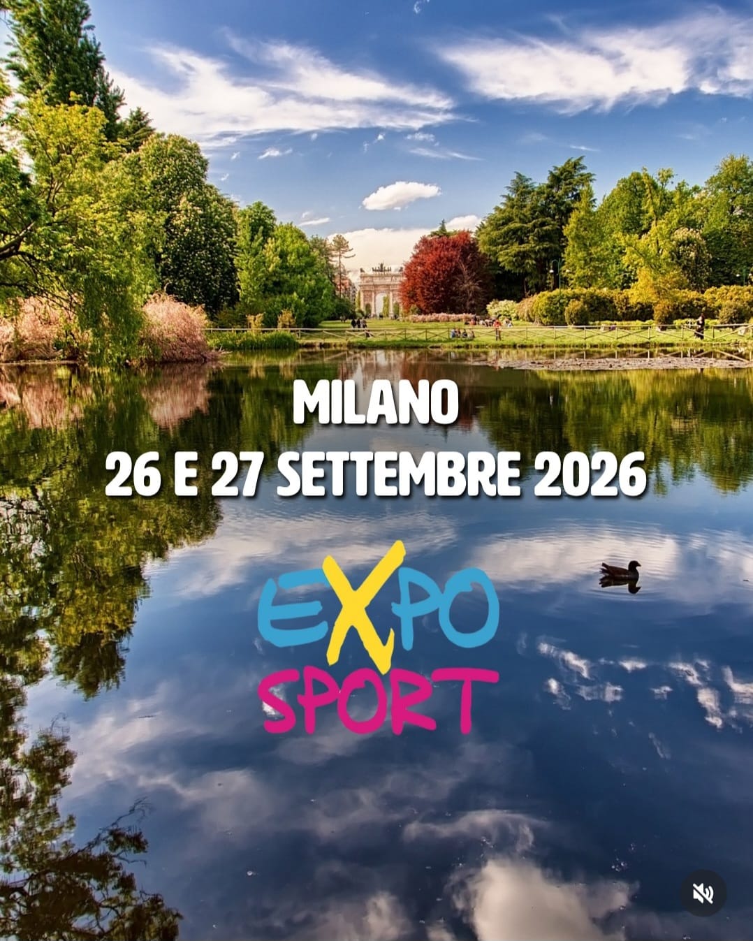 Parco Sempione a Milano per Expo per lo Sport 2026